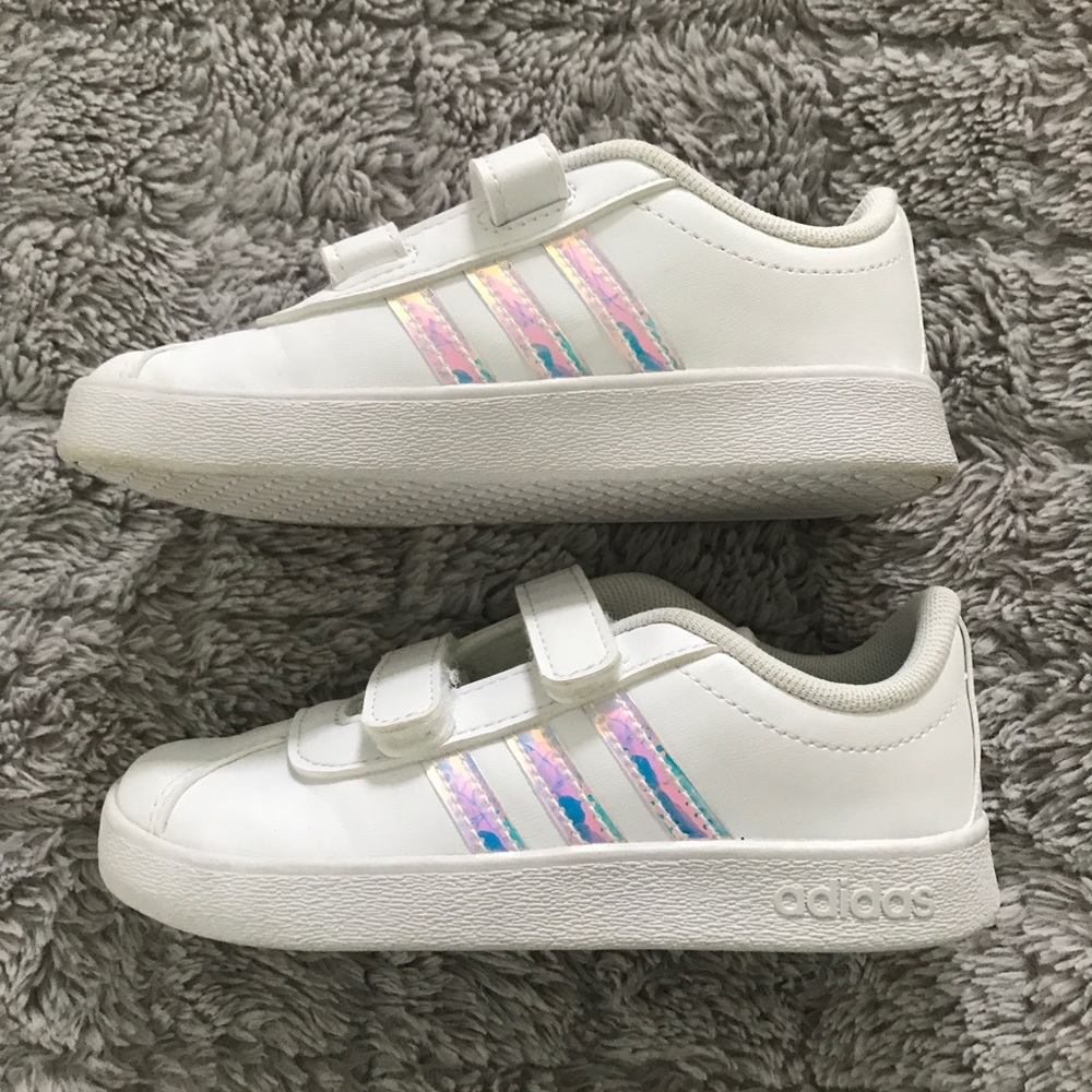 Adidas Velcro tennis shoes size 10